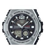 Casio Standard Analog Digital Resin Strap Black Dial Quartz MWQ-100-1AV 100M Men's Watch