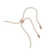 Swarovski Una Rose Gold Tone Swan Neck Heart Bracelet With Clear Crystal 5628658 For Women