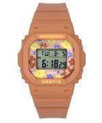 Casio Baby-G Retro Flower Field Digital Resin Strap Quartz BGD-565RP-4 100M Womens Watch