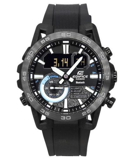 Casio Edifice Sospensione Smartphone Link Bluetooth Analog Digital Black Dial Quartz ECB-40PB-1A 100M Men's Watch