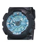 Casio G-Shock Analog Digital Resin Strap Ocean Blue Dial Quartz GA-110CD-1A2 200M Mens Watch