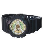 Casio G-Shock Analog Digital Resin Strap Gold Dial Quartz GA-110CD-1A9 200M Mens Watch