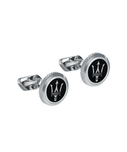 Maserati Jewels Stainless Steel JM416AIL03 Cufflinks For Men