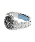 Longines HydroConquest Stainless Steel Grey Dial Automatic Diver's L3.781.4.76.6 300M Men's Watch