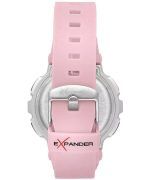 Sector Ex-36 Digital Pink Polyurethane Strap Black Dial Quartz R3251283004 100M Women's Watch