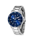 Maserati Competizione Stainless Steel Blue Dial Quartz R8853100036 100M Men's Watch