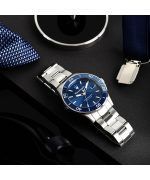 Maserati Competizione Stainless Steel Blue Dial Quartz R8853100036 100M Men's Watch