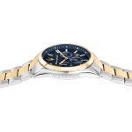 Maserati Attraction Limited Edition Chronograph Two Tone Stainless Steel Black Dial Quartz R8853151008 Men's Watch