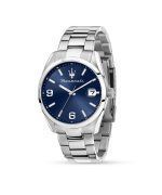 Maserati Attrazione Stainless Steel Blue Dial Quartz R8853151013 Men's Watch