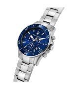 Maserati Competizione Chronograph Stainless Steel Blue Dial Quartz R8873600002 100M Men's Watch