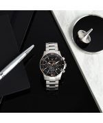 Maserati Competizione Chronograph Stainless Steel Black Dial Quartz R8873600003 100M Men's Watch