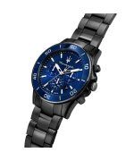 Maserati Competizione Chronograph Stainless Steel Blue Dial Quartz R8873600005 100M Men's Watch