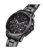Maserati Successo Limited Edition Chronograph Stainless Steel Black Dial Quartz R8873621027 Men's Watch