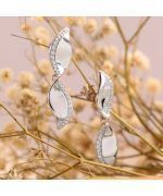 Morellato Foglia 925 Silver Earrings SAKH35 For Women