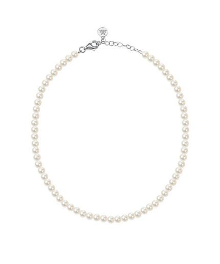 Morellato Essential Pearl 925 Silver Necklace SANH01 For Women