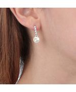 Morellato Perla Essenziale Silver Tone Earrings SANH03 For Women