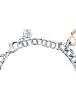 Morellato Abbraccio Stainless Steel And Bronze Bracelet SAUB10 For Women