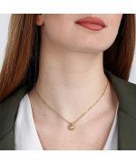 Morellato Istanti Gold Tone Stainless Steel Necklace SAVZ03 For Women