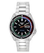 Seiko 5 Sports SKX Style The New Regatta Timer Special Edition Black Dial Automatic SRPK13K1 100M Mens Watch