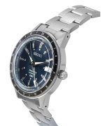 Seiko Presage Style60s GMT Stainless Steel Blue Dial Automatic SSK009J1 Mens Watch