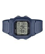 Casio Digital Resin Strap Light Blue Quartz W-800H-2AV 100M Mens Watch