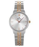 Westar Profile Two Tone Stainless Steel Silver Dial Quartz 40215SPN607 Women's Watch