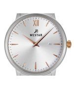 Westar Profile Two Tone Stainless Steel Silver Dial Quartz 40215SPN607 Women's Watch