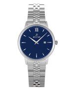 Westar Profile Stainless Steel Blue Dial Quartz 40215STN104 Women's Watch