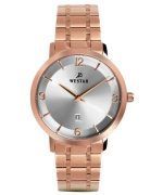 Westar Profile Stainless Steel Silver Dial Quartz 40220PPN607 Women's Watch