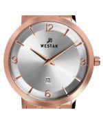 Westar Profile Stainless Steel Silver Dial Quartz 40220PPN607 Women's Watch