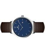 Westar Profile Leather Strap Blue Dial Quartz 50217STN124 Men's Watch