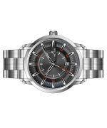 Westar Profile Stainless Steel Black Dial Quartz 50229STN803 Men's Watch