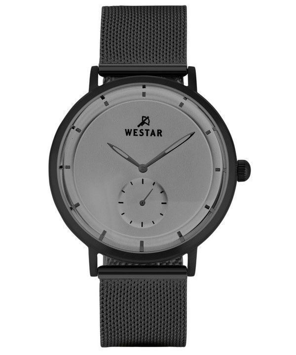 Westar Profile Stainless Steel Grey Dial Quartz 50247BBN306 Men's Watch
