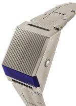 Bulova Computron Archive Series Stainless Steel Blue Dial Quartz 96C139 Men's Watch