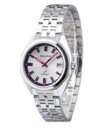 Bulova Classic Jet Star Limited Edition Stainless Steel Silver Dial Quartz 96K112 Men's Watch With Extra Strap