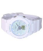 Casio Baby-G Futuristic Holographic Analog Digital Light Green Dial Quartz BGA-320FH-4A 100M Womens Watch