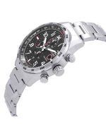 Citizen Eco-Drive Chronograph Stainless Steel Black Dial CA0790-83E 100M Men's Watch