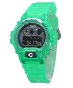 Casio G-Shock Joytopia Digital Translucent Green Resin Strap Quartz DW-6900JT-3 200M Men's Watch