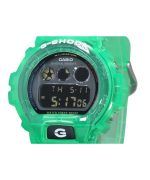 Casio G-Shock Joytopia Digital Translucent Green Resin Strap Quartz DW-6900JT-3 200M Men's Watch