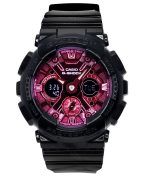 Casio G-Shock Analog Digital Resin Strap Burgundy Dial Quartz GMA-S120RB-1A 200M Women's Watch
