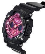 Casio G-Shock Analog Digital Resin Strap Burgundy Dial Quartz GMA-S120RB-1A 200M Women's Watch