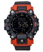 Casio G-Shock Mudman Master Of G-Land Digital Orange And Black Resin Strap Solar GW-9500-1A4 200M Men's Watch