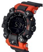 Casio G-Shock Mudman Master Of G-Land Digital Orange And Black Resin Strap Solar GW-9500-1A4 200M Men's Watch
