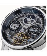 Ingersoll The Jazz Stainless Steel Blue Skeleton Dial Automatic I07707 Mens Watch