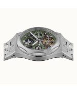 Ingersoll The Broadway Dual Time Green Skeleton Dial Automatic I12905 Mens Watch