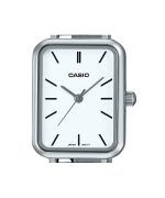 Casio Standard Analog Stainless Steel White Dial Quartz LTP-V009D-7E Women's Watch