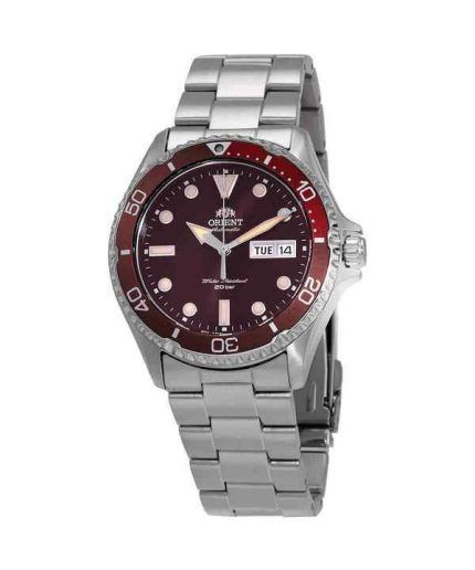 Orient Sports Mako Divers Stainless Steel Automatic RA-AA0814R19B 200M Mens Watch