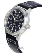 Ratio Skysurfer Pilot Black Sunray Dial Leather Automatic RTS314 200M Men's Watch