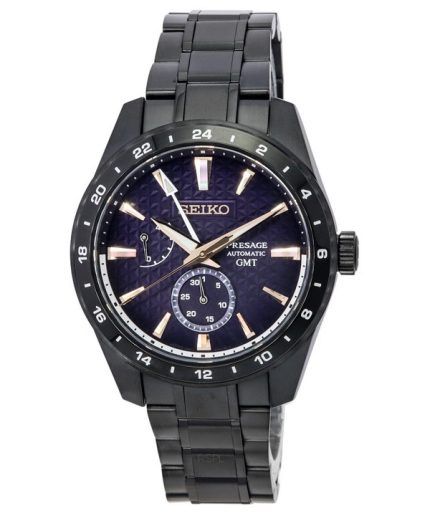 Seiko Presage Akebono Sharp Edged Series GMT Limited Edition Blue Dial Automatic SPB361 SPB361J1 SPB361J 100M Men's Watch