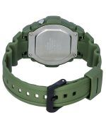 Casio Standard Illuminator Digital Green Resin Strap Quartz W-219HC-3B Men's Watch